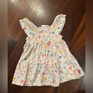 Magnetic Me Pastel Kite Print Soft Dress Like New Condition 3-6 months